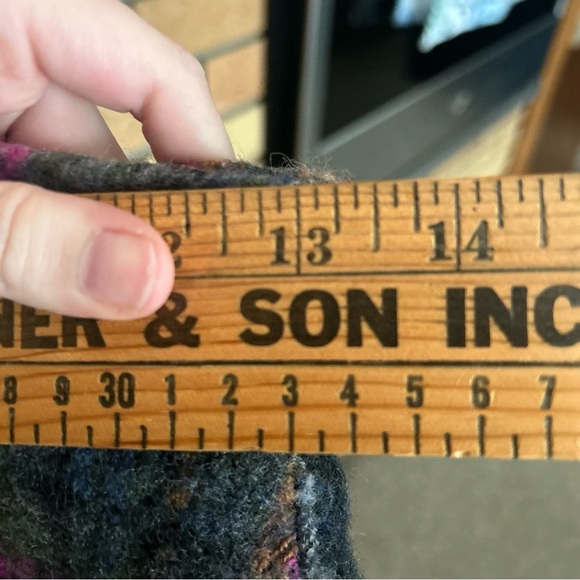 RTR Samsoe Samsoe Agathe Tartan Plaid Miniskirt 100% Virgin Wool Size Small - Picture 5 of 7